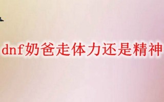  ,奶爸审判附魔智力还是体力？